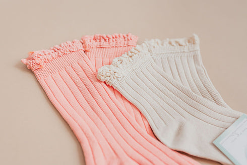 llb-lace-top-knee-high-socks Shoes & Accessories
